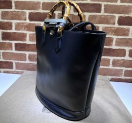 Gucci Diana Large Tote Bag Black 746270