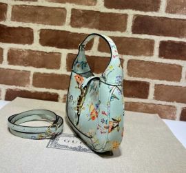 Gucci Jackie 1961 Mini Hobo Shoulder Bag with Higuchi Yuko Floral 637091