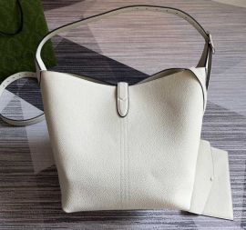 Gucci Jackie 1961 Small Hobo Shoulder Bag White Leather 763103