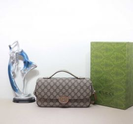 Gucci Petite GG Small Beige GG Canvas Shoulder Bag 739721