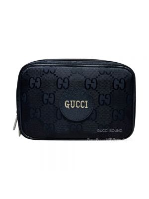 Gucci Off The Grid Packing Cube Bag in Black GG Supreme Canvas 701092