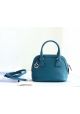 Gucci Women Bag Leather Bag Mini Dome Handbag Leather Blue 449661